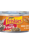 Friskies Prime Filets With Chicken In Gravy Canned Cat Food
