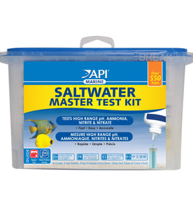 API SALTWATER MASTER TEST KIT 550-Test Saltwater Aquarium Water Test Kit