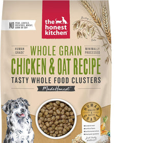 The Honest Kitchen Whole Food Clusters Whole Grain Chicken & Oat Dry Dog Food, 20 lb Bag