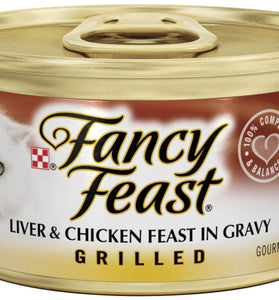 Fancy Feast Grilled Liver and Chicken Canned Cat Food