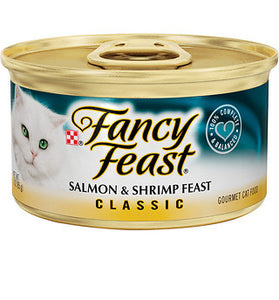 Fancy Feast Classic Salmon and Shrimp Canned Cat Food