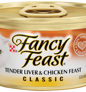 Fancy Feast Liver and Chicken Canned Cat Food