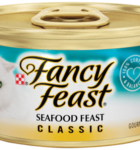 Fancy Feast Gourmet Seafood Canned Cat Food