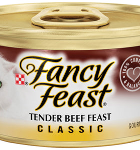 Fancy Feast Tender Beef Pate Canned Cat Food