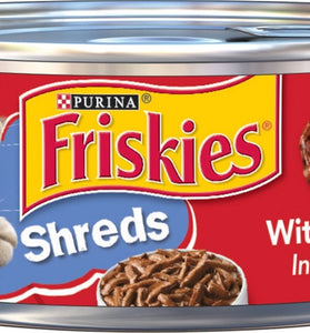 Friskies Shredded Beef Canned Cat Food