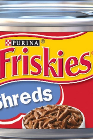 Friskies Shredded Beef Canned Cat Food