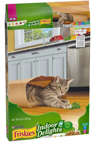 Friskies Indoor Delights Dry Cat Food