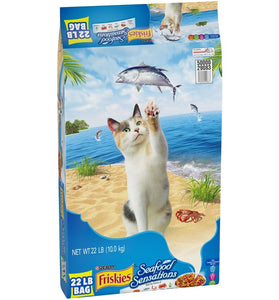 Friskies Seafood Sensations Dry Cat Food