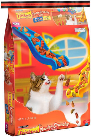 Friskies Tender and Crunchy Combo Dry Cat Food