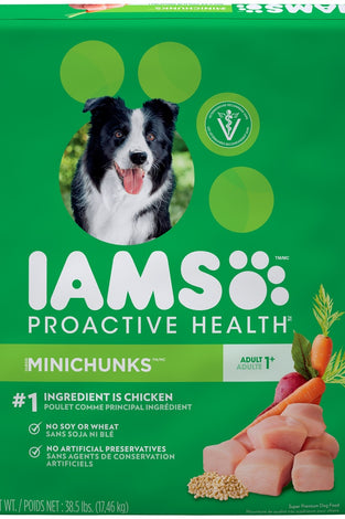 Iams ProActive Health Adult MiniChunks Dry Dog Food