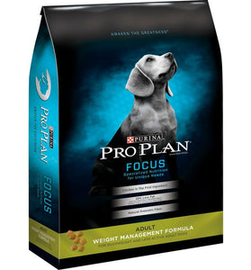 Purina Pro Plan Focus Adult Weight Management Formula Dry Dog Food