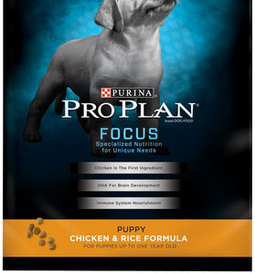 Purina Pro Plan Focus Puppy Chicken & Rice Formula Dry Dog Food