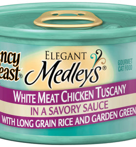 Fancy Feast Elegant Medleys White Meat Chicken Tuscany Canned Cat Food
