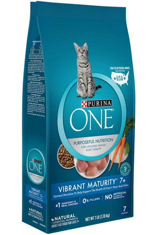 Purina ONE Vibrant Maturity 7+ Senior Formula Dry Cat Food