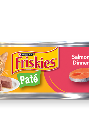 Friskies Pate Salmon Dinner Canned Cat Food
