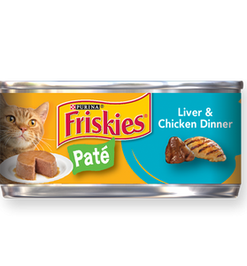 Friskies Pate Liver and Chicken Canned Cat Food