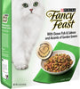 Fancy Feast Gourmet Filet Oceanfish Salmon and Accents of Garden Greens Dry Cat Food