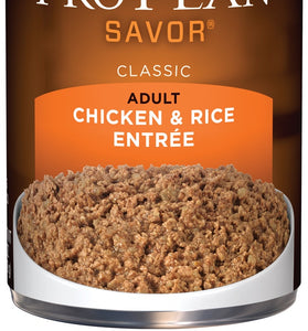 Purina Pro Plan Savor Chicken & Rice Entree Canned Adult Dog Food