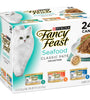 Fancy Feast Classic Seafood Feast Variety Pack Canned Cat Food