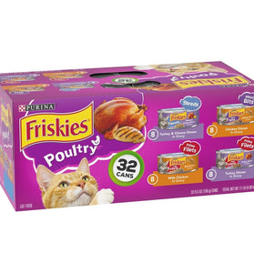 Friskies Poultry Variety Canned Cat Food