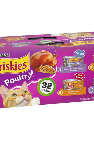 Friskies Poultry Variety Canned Cat Food