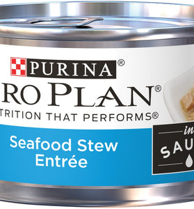 Purina Pro Plan Savor Adult Seafood Stew Entree in Sauce Canned Cat Food