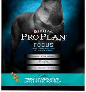 Purina Pro Plan Focus Adult Large Breed Weight Management Formula Dry Dog Food