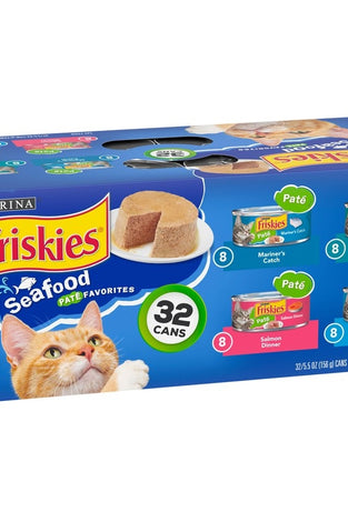 Friskies Seafood Variety Pack Canned Cat Food