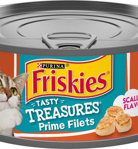 Friskies Tasty Treasures Gravy Chicken, Tuna & Scallop Wet Cat Food