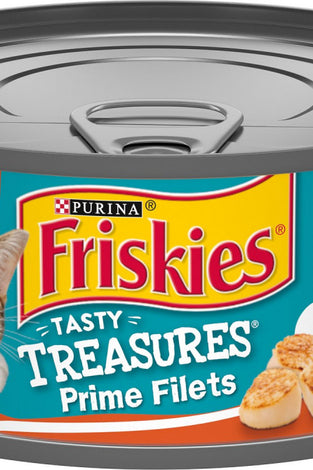 Friskies Tasty Treasures Gravy Chicken, Tuna & Scallop Wet Cat Food
