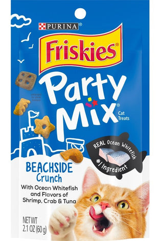 Friskies Party Mix Beachside Crunch Cat Treats