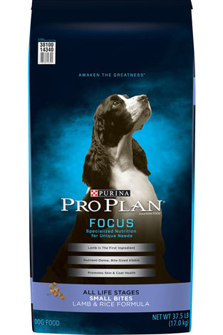 Purina Pro Plan Focus All Life Stages Small Bites Lamb & Rice Dry Dog Food