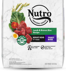 Nutro Wholesome Essentials Small Bites Adult Pasture-Fed Lamb & Rice Dry Dog Food