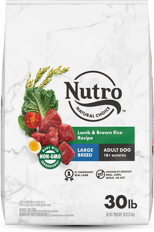 Nutro Wholesome Essentials Large Breed Adult Pasture-Fed Lamb & Rice Dry Dog Food