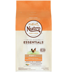 Nutro Wholesome Essentials Puppy Farm-Raised Chicken, Brown Rice & Sweet Potato Dry Dog Food