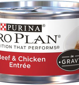 Purina Pro Plan Savor Adult Beef & Chicken in Gravy Entree Canned Cat Food