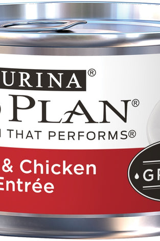 Purina Pro Plan Savor Adult Beef & Chicken in Gravy Entree Canned Cat Food
