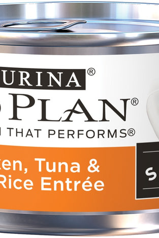 Purina Pro Plan Savor Adult Chicken, Tuna & Wild Rice in Sauce Entree Canned Cat Food