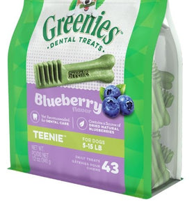 Greenies Teenie Blueberry Dental Dog Chews
