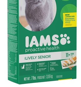 Iams ProActive Health Lively Senior 11+ Chicken Recipe Dry Cat Food