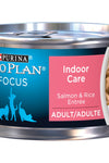 Purina Pro Plan Focus Adult Indoor Care Salmon & Rice Entree in Sauce Canned Cat Food