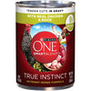 Purina ONE SmartBlend True Instinct Grain Free Chicken & Duck Tender Cuts in Gravy Canned Dog Food