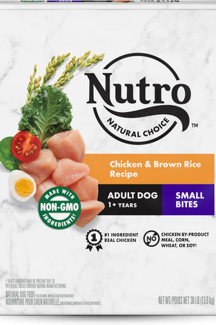 Nutro Wholesome Essentials Small Bites Chicken, Whole Brown Rice and Sweet Potato Dry Dog Food