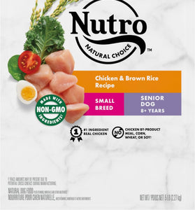 Nutro Wholesome Essentials Small Breed Senior Chicken, Whole Brown Rice and Sweet Potato Dry Dog Food