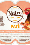 Nutro Perfect Portions Adult Grain Free Chicken, Liver & Shrimp Pate Wet Cat Food Trays