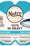 Nutro Perfect Portions Grain Free Cuts In Gravy Real Tuna Recipe Wet Cat Food Trays