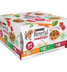 Beneful Medley Variety Pack Mediterranean, Romana, Tuscan Canned Dog food