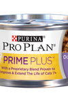 Purina Pro Plan Prime Plus 7+ Ocean Whitefish & Salmon Entree Classic Canned Cat Food