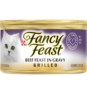 Fancy Feast Grilled Beef Feast In Gravy Canned Cat Food