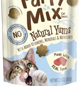 Friskies Party Mix Natural Yums with Real Tuna Cat Treats